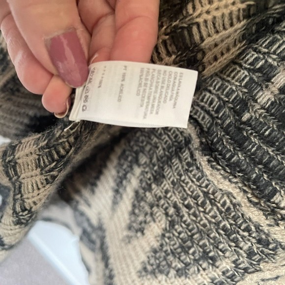 Amuse Society Asymmetrical Cardigan Sweater The Buckle Copper XS - Picture 6 of 7